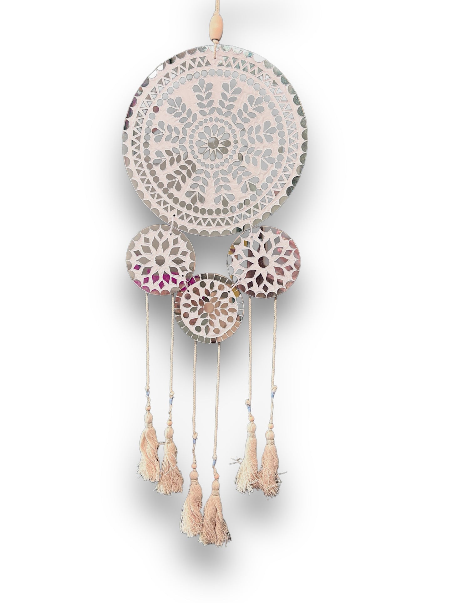Lavender dreamcatcher wall hanging