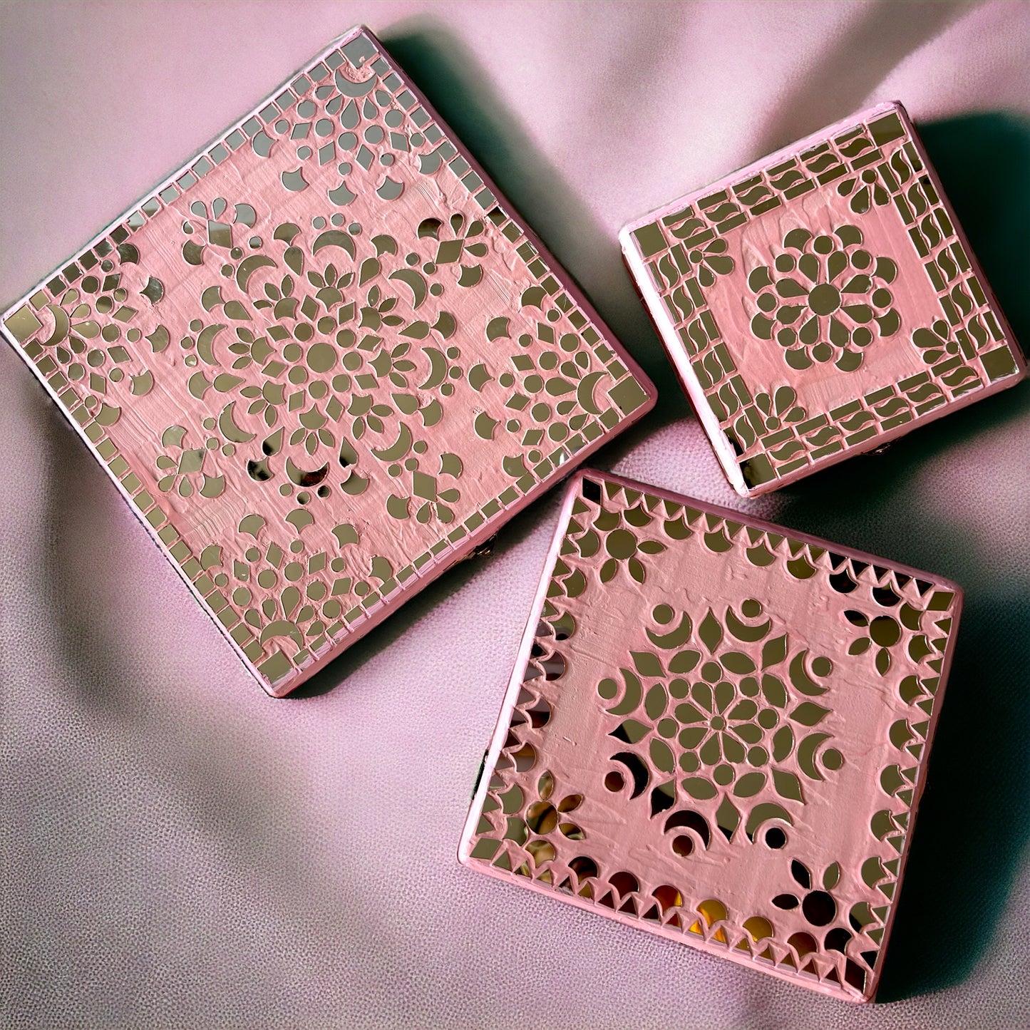 Pink jwellery box