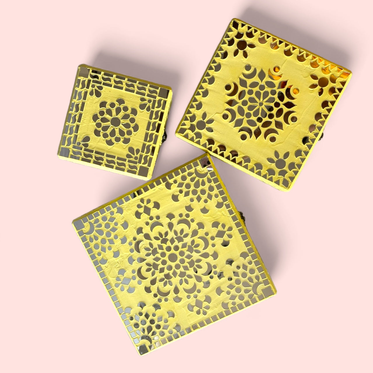 yellow jwellery box